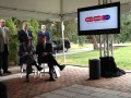 Seated: Gov. Bob McDonnell & Richmond Mayor Dwight Jones